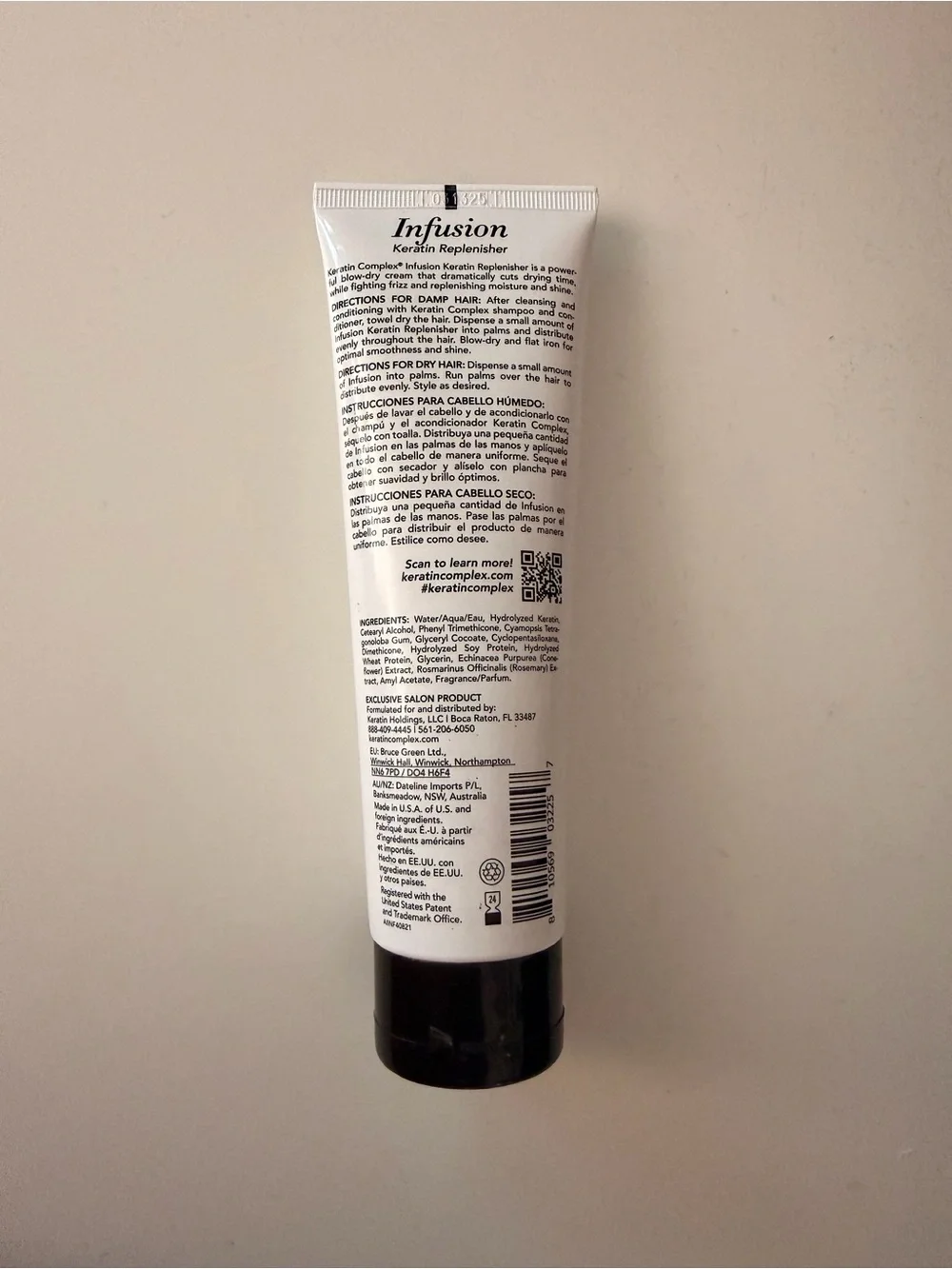 KERATIN COMPLEX Infusion Keratin Replenisher